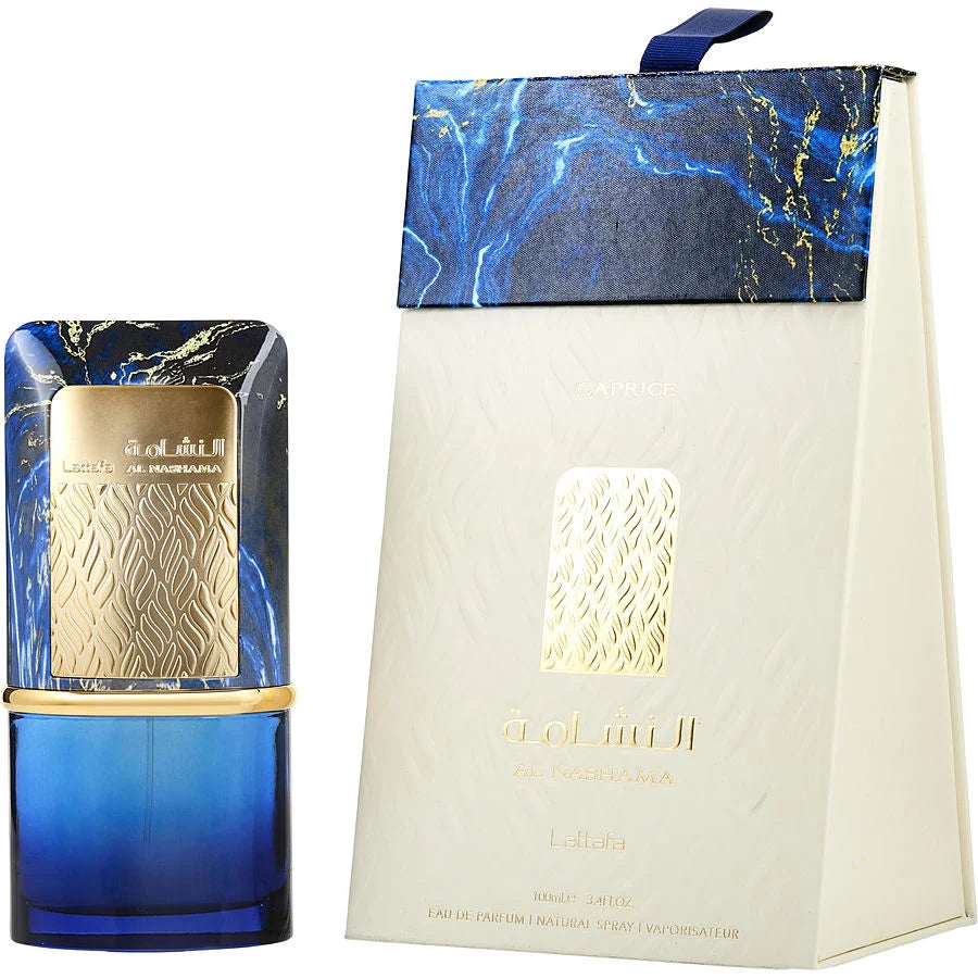 Lattafa Al Nashama Caprice EDP 3.4oz / 100ml (Inspired by YSL La Nuit de L'Homme Bleu Électrique)