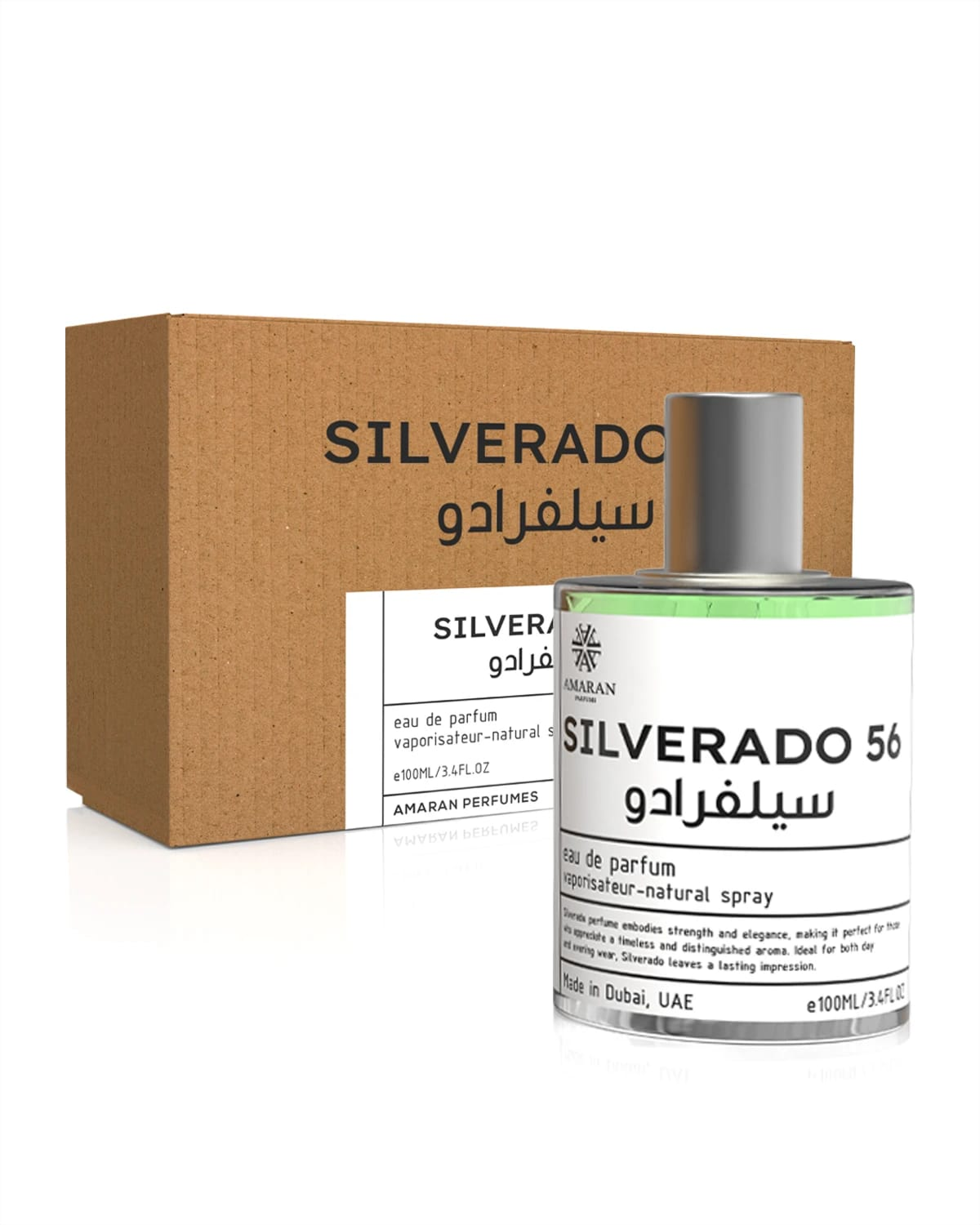 Amaran Silverado 56 - EDP 3.4 oz / 100 ml (inspired by Le Labo Matcha 26)