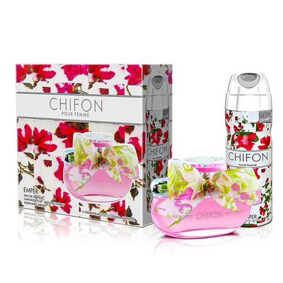 Emper Chifon Pour Femme Bundle spray - EDP 3.4 oz / 100 ml (Inspired by Dior Pure Poison)