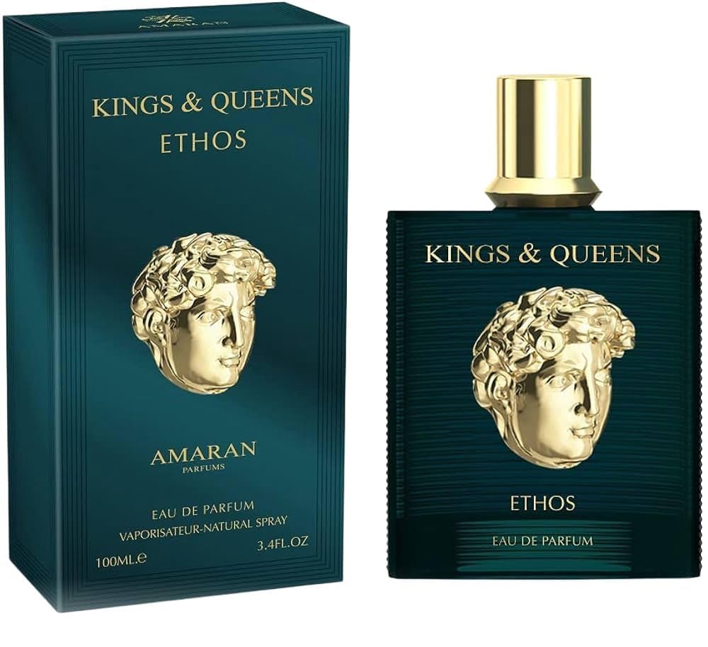 Amaran Kings & Queens Ethos EDP 3.4oz / 100ml (Inspired by Versace Eros Blue)