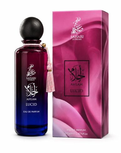 Ahlam Lucid by Sahari Supreme EDP 6.76oz / 200ml (Fruity/floral/powdery)