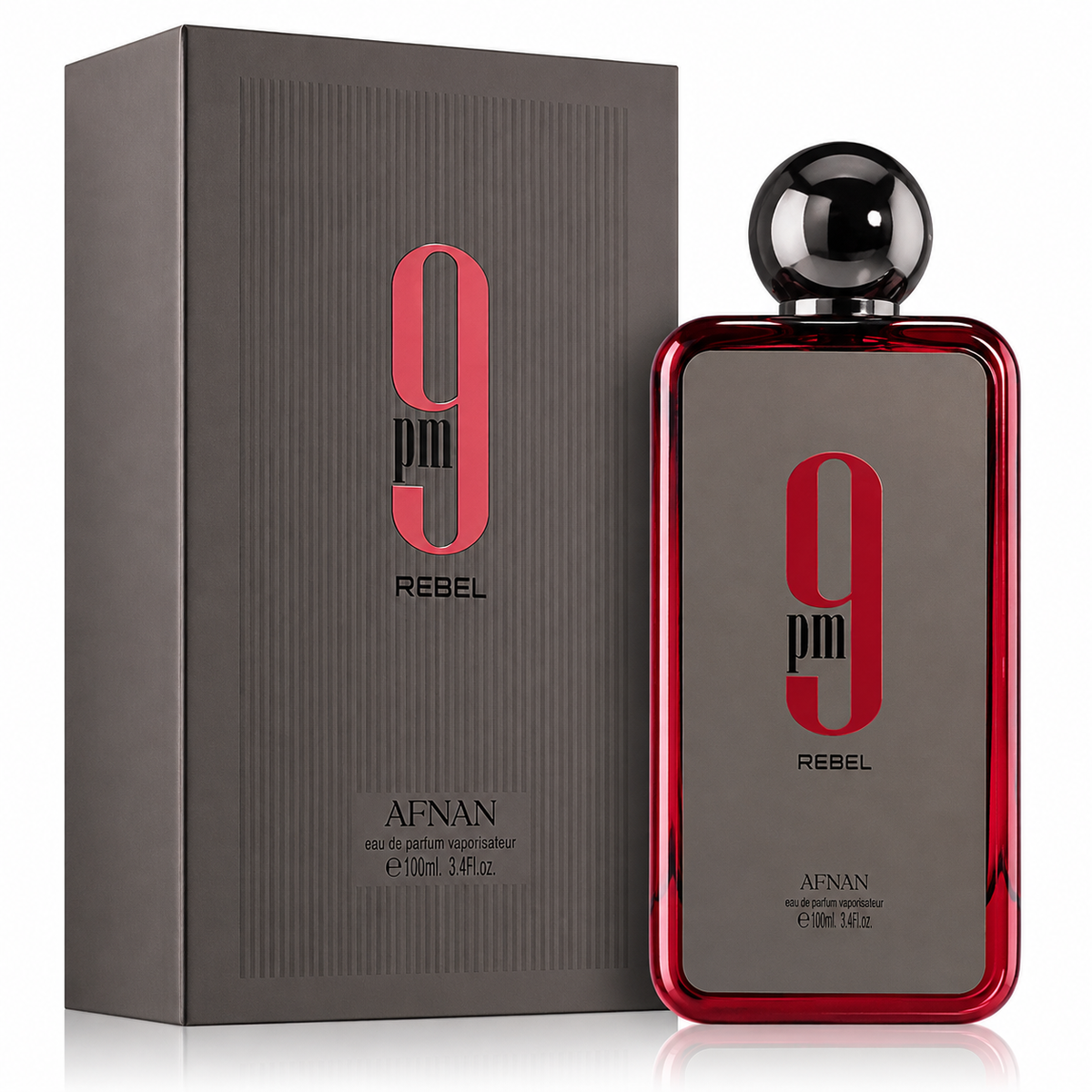 9pm Rebel Edp 3.4oz/ 100ml (Baccarat Rouge/ Creed Aventus)