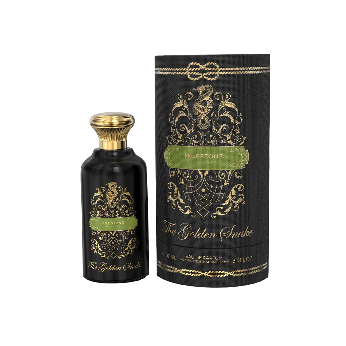Milestone The Golden Snake EDP 3.4oz/100ml (Inspired by Gucci the voice of the snake)