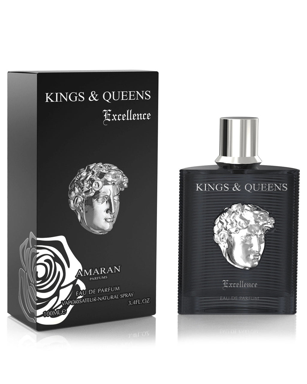 Amaran Kings & Queens Excellence EDP 3.4oz / 100ml (Inspired by PR Black XS)