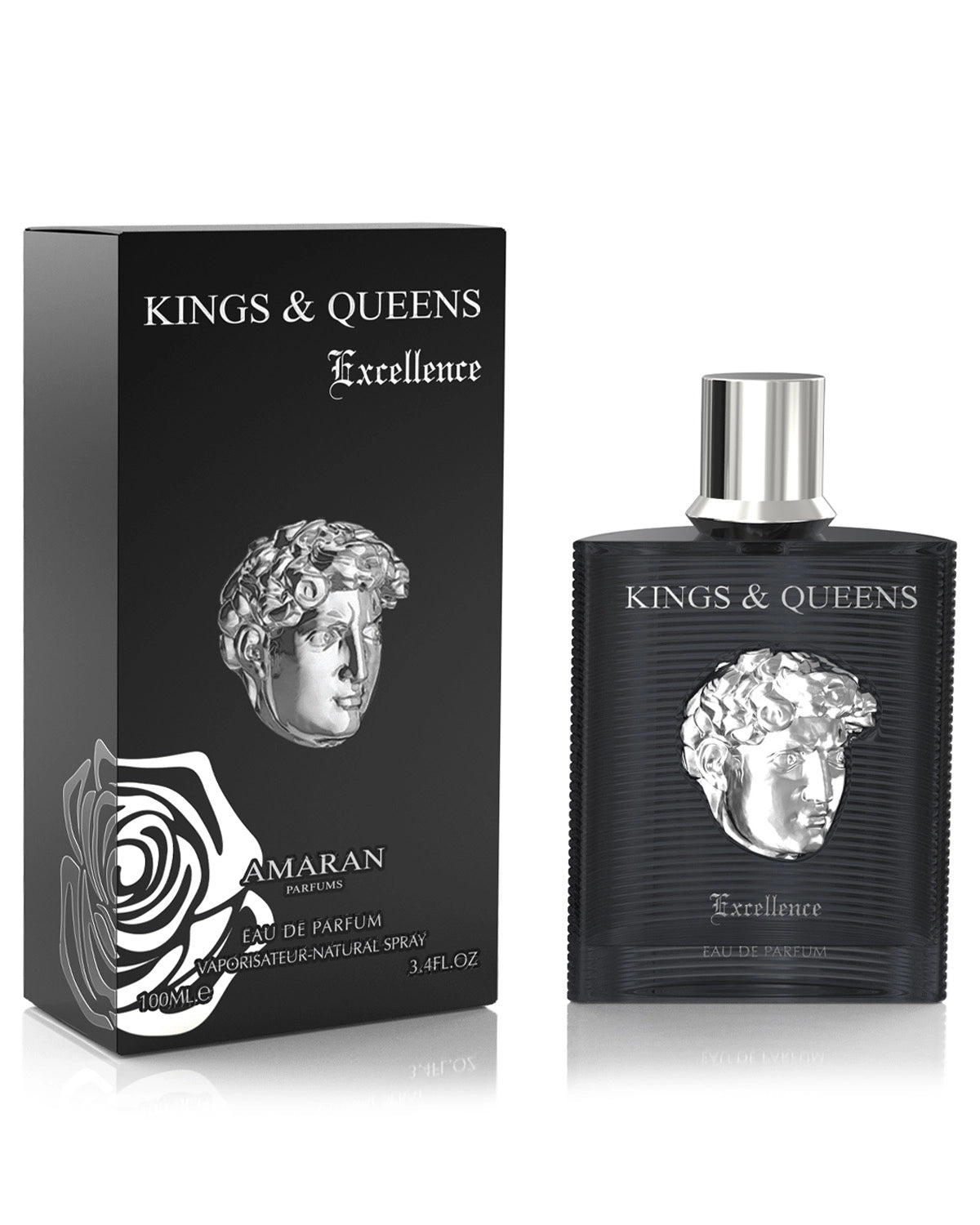 Amaran Kings & Queens Excellence EDP 3.4oz / 100ml (Inspired by PR Black XS)