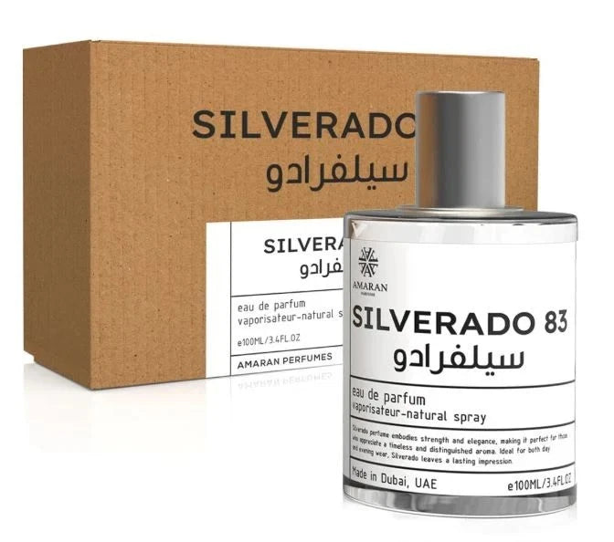 Amaran Silverado 83 EDP 3.4 oz / 100 ml (Inspired by LeLabo Santal 33)