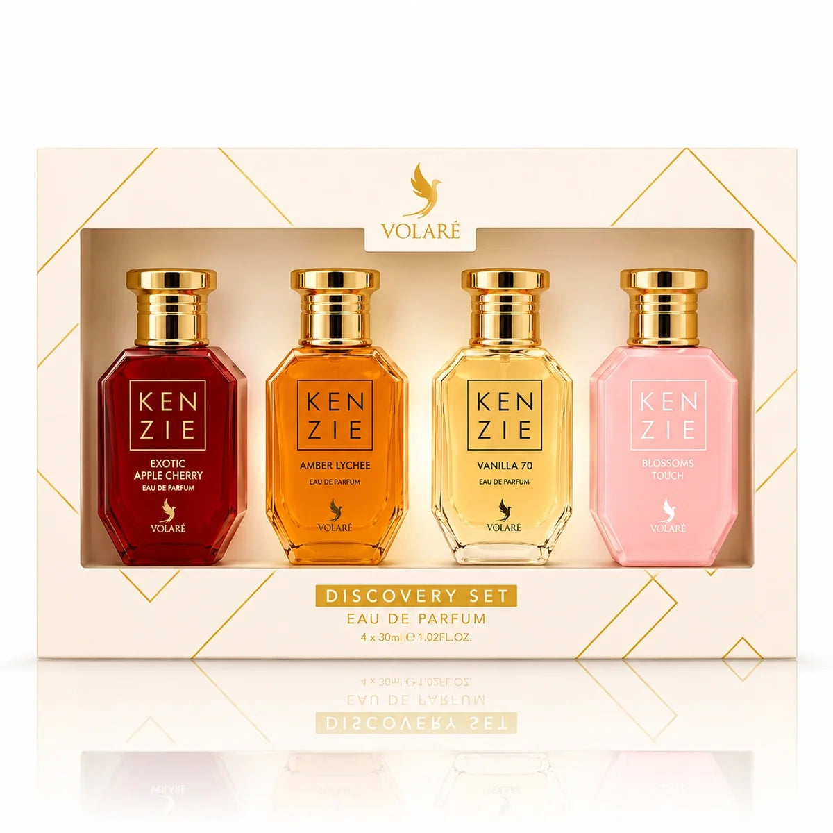Volare Kenzie Discovery set EDP 4 bottles 25ml each (inspired by KAYALI fragrances)