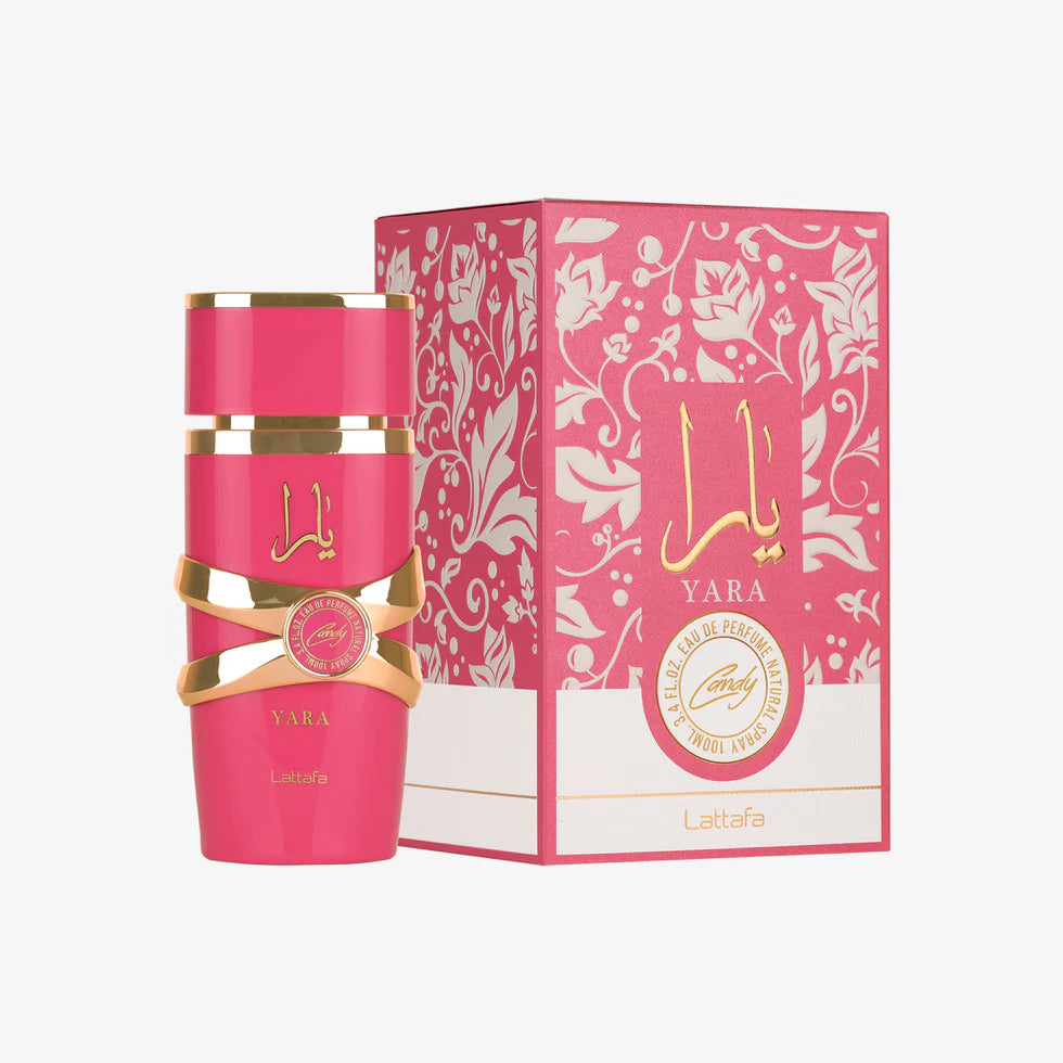 Lattafa Yara Candy EDP 3.4oz / 100ml (Inspired by Kayali Vanilla Candy Rock Sugar)